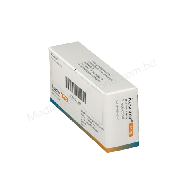 Resolor- 通用的 Prucalopride- JANSSEN-CILAG Pharma