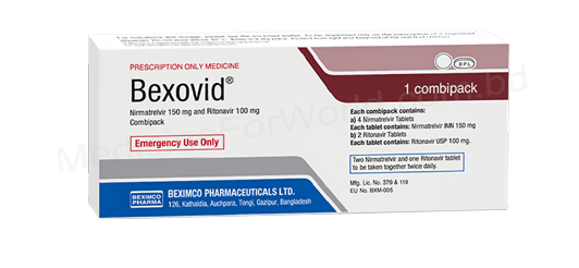 Bexovid- Родовое Nirmatrelvir+Ритонавир- Beximco Pharma
