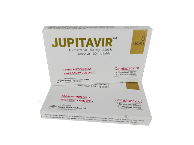 Jupitavir- 通用的 Nirmatrelvir+Ritonavir- 孟家拉伊斯达制药