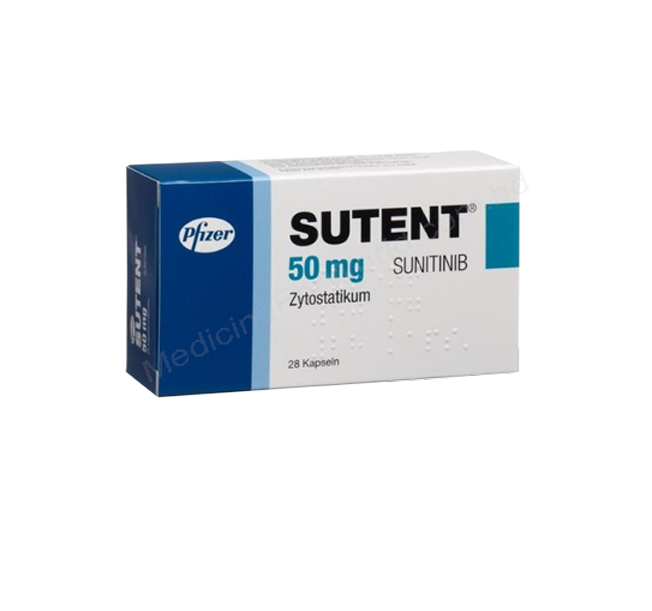 Сутент- Родовое Сунитиниб- Pfizer Inc.