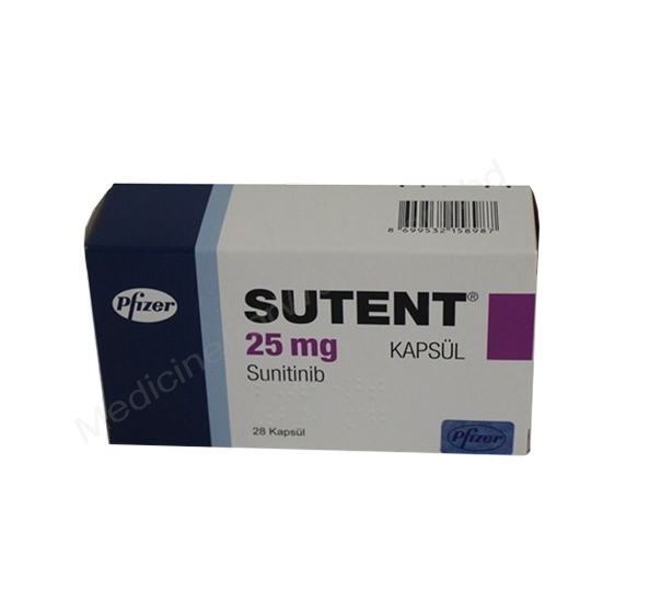 Сутент- Родовое Сунитиниб- Pfizer Inc.