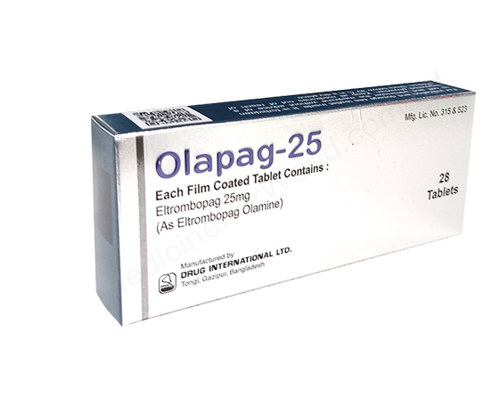 Olapag- Родовое Элтромбопаг- Drug International Pharma