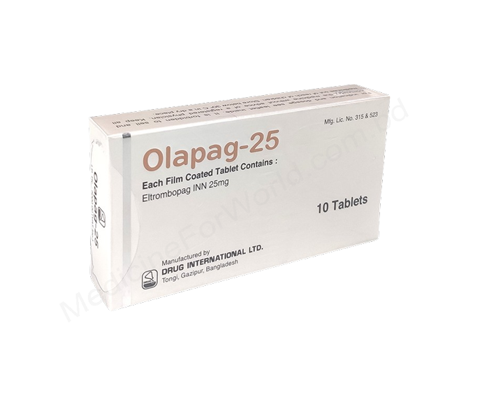 Olapag- Родовое Элтромбопаг- Drug International Pharma