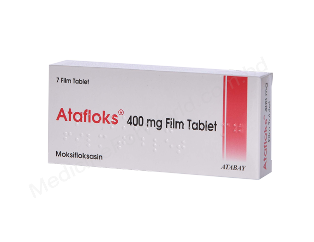 Atafloks - Родовое MOXIFLOXACIN HYDROCHLORIDE - Atabay pharma
