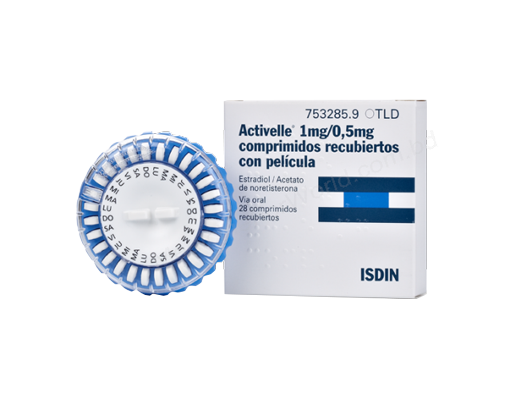 Activelle- Generic Estradiol + Noretindron Acetate- Novo Nordisk pharma