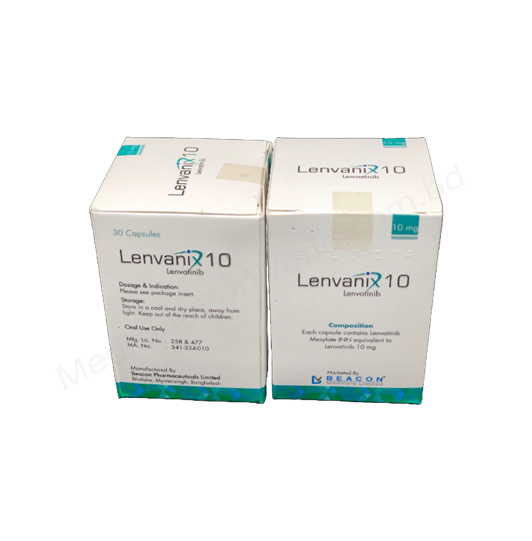 Lenvanix/Lenva- 通用的 乐伐替尼/仑伐替尼- 孟加拉碧康制药