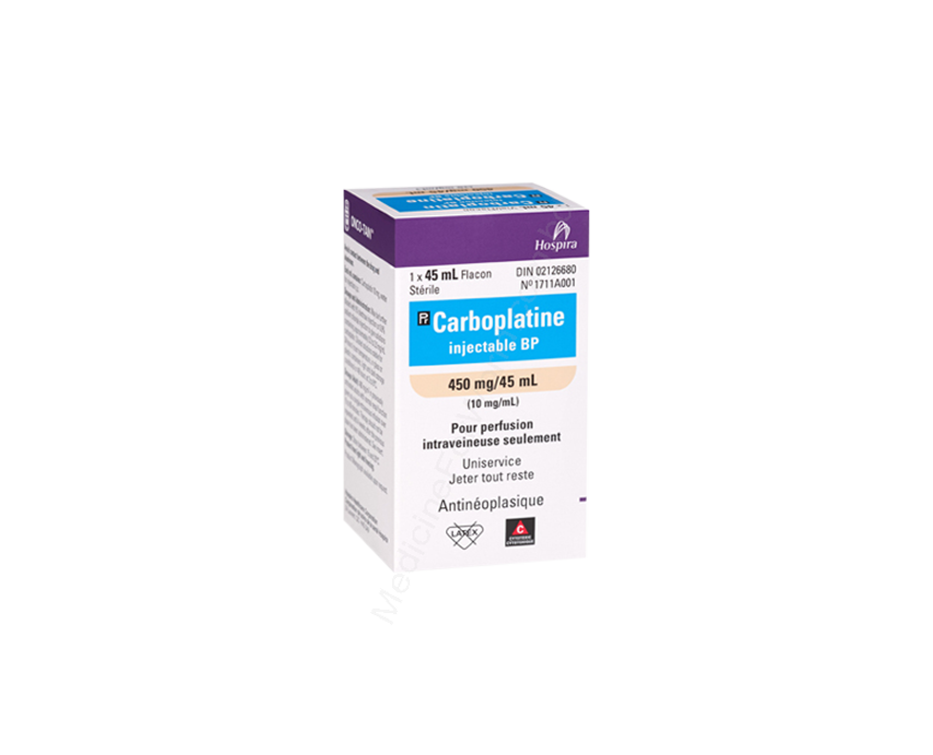 Carboplatine- 通用的 CARBOPLATIN- Hospira pharma