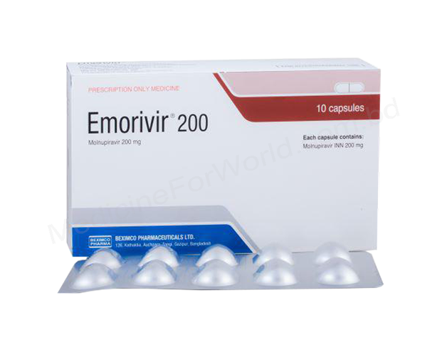 Emorivir- 通用的 Molnupiravir- Beximco制药有限公司