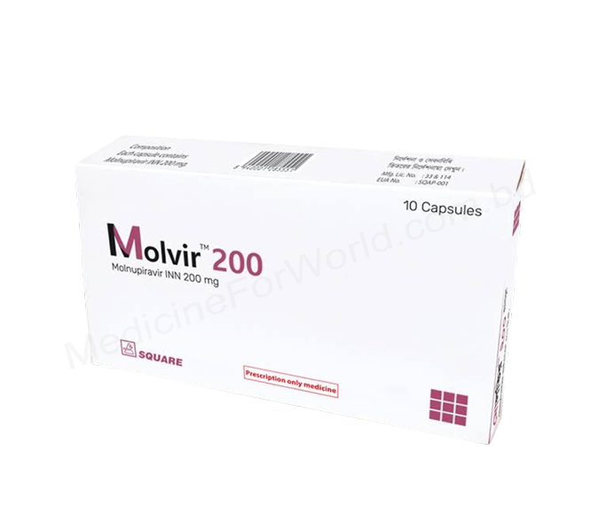 Molvir- 通用的 Molnupiravir- Square制药有限公司