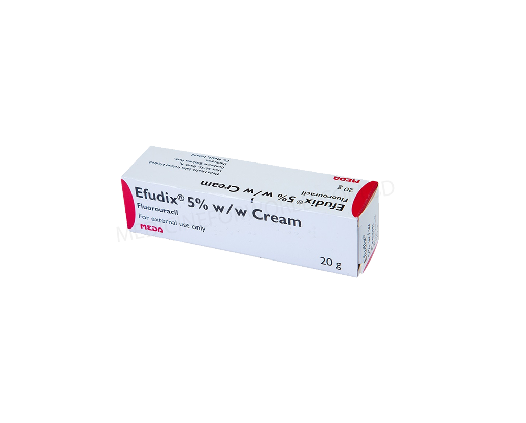 EFUDIX Cream- 通用的 Fluorouracil- MEDA Pharma