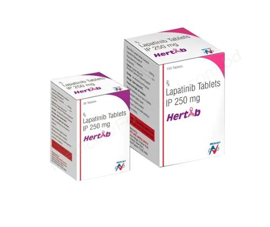 Hertab- 通用的 拉帕替尼- Hetero Healthcare Pharma