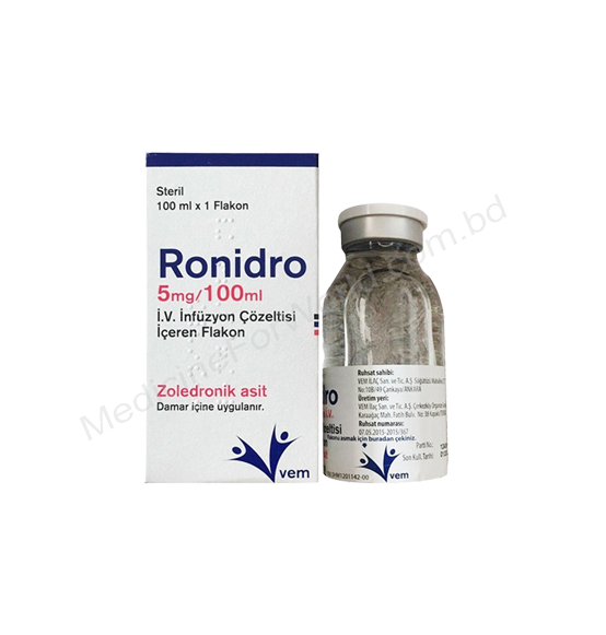 RONIDRO- Generic Zoledronic Acid- VEM Pharma