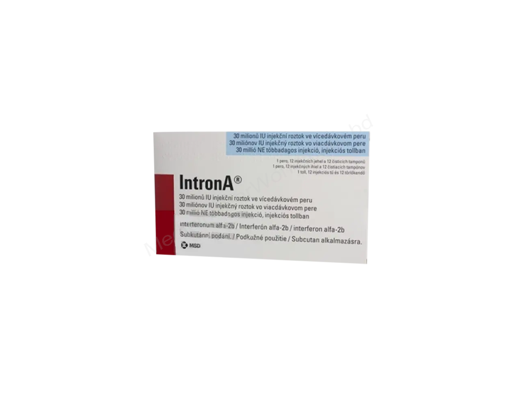 INTRON A- Родовое INTERFERON ALFA-2B- MERCK SHARP & DOHME Pharma