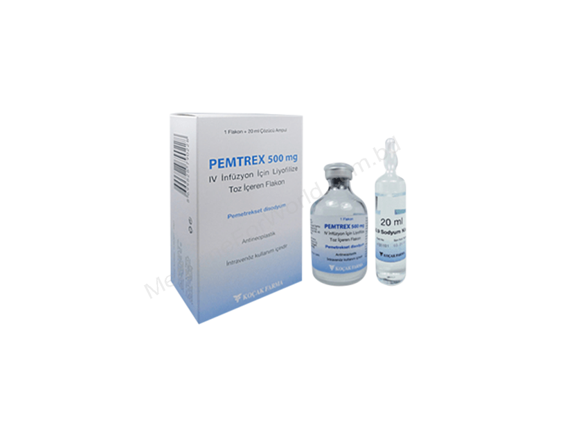 PEMTREX- 通用的 PEMETREXED DISODIUM- Kocak制药有限公司