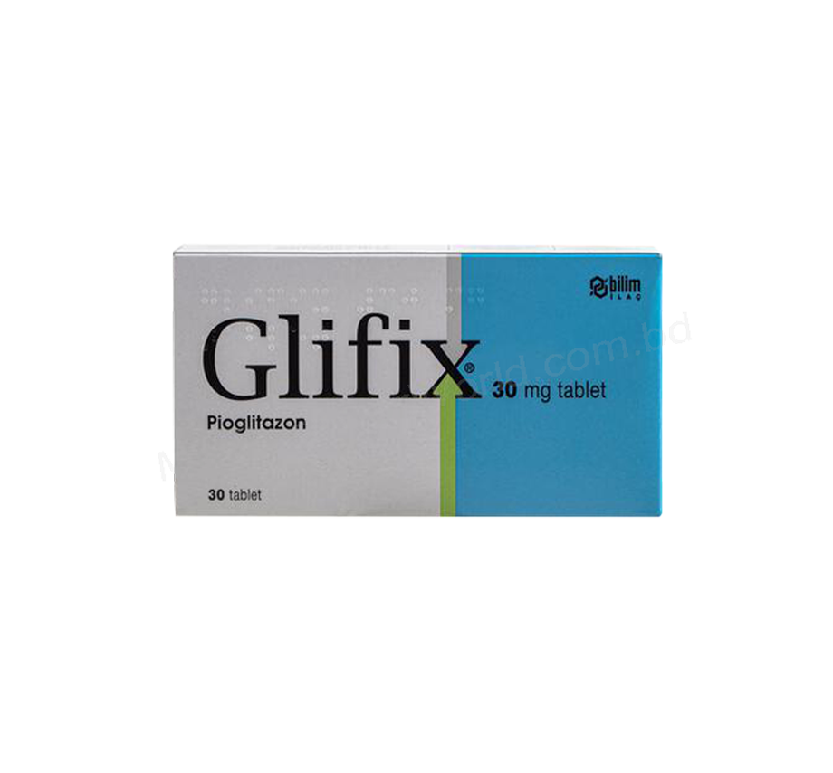 GLIFIX- Generic Pioglitazone- BILIM Pharma