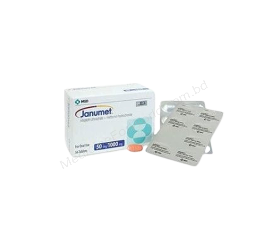 JANUMET- 通用的 SITAGLIPTIN + METFORMIN- MERCK SHARP & DOHME Pharma