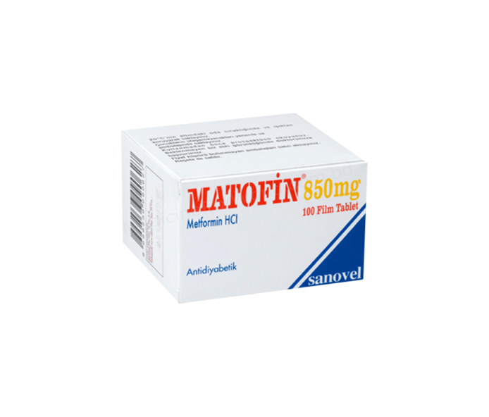 MATOFIN- Generic METFORMIN HYDROCHLORIDE- Sanovel pharma