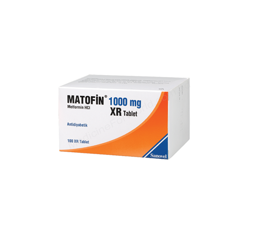 MATOFIN XR- Generic METFORMIN HYDROCHLORIDE- Sanovel pharma