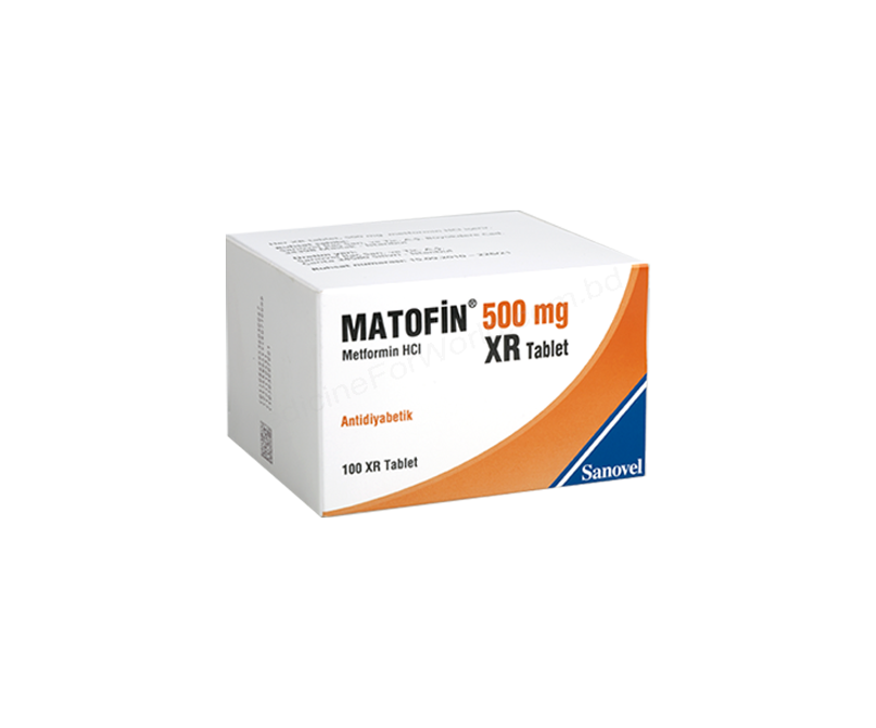 MATOFIN XR- Generic METFORMIN HYDROCHLORIDE- Sanovel pharma