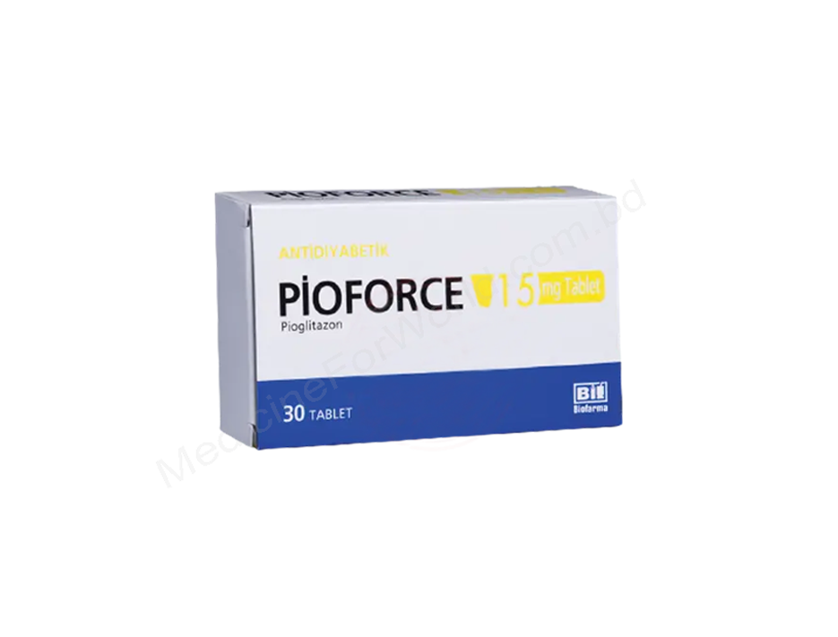 PIOFORCE- Родовое пиоглитазон- BIOFARMA Pharma