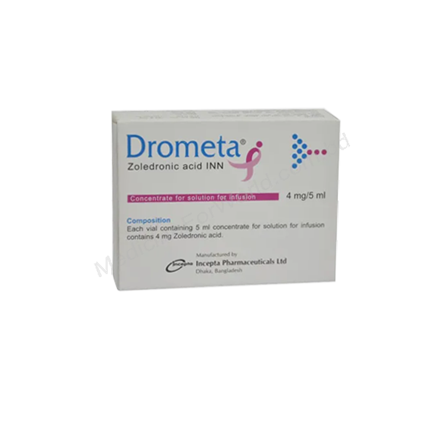 Drometa- Generic Zoledronic Acid- Incepta Pharma
