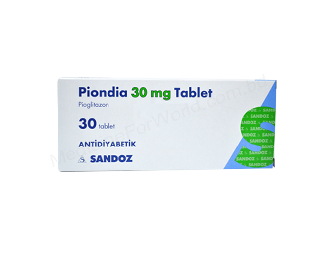 PIONDIA- Родовое пиоглитазон- SANDOZ Pharma