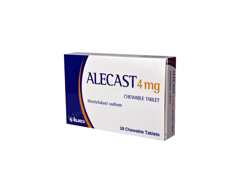 ALECAST- Generic MONTELUKAST- ILKO Pharma
