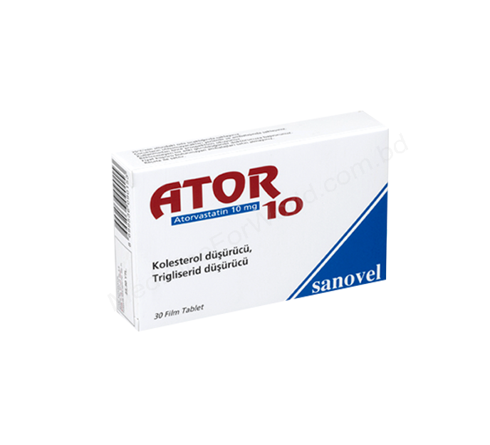 ATOR- 通用的 Atorvastatin Calcium- Sanovel pharma