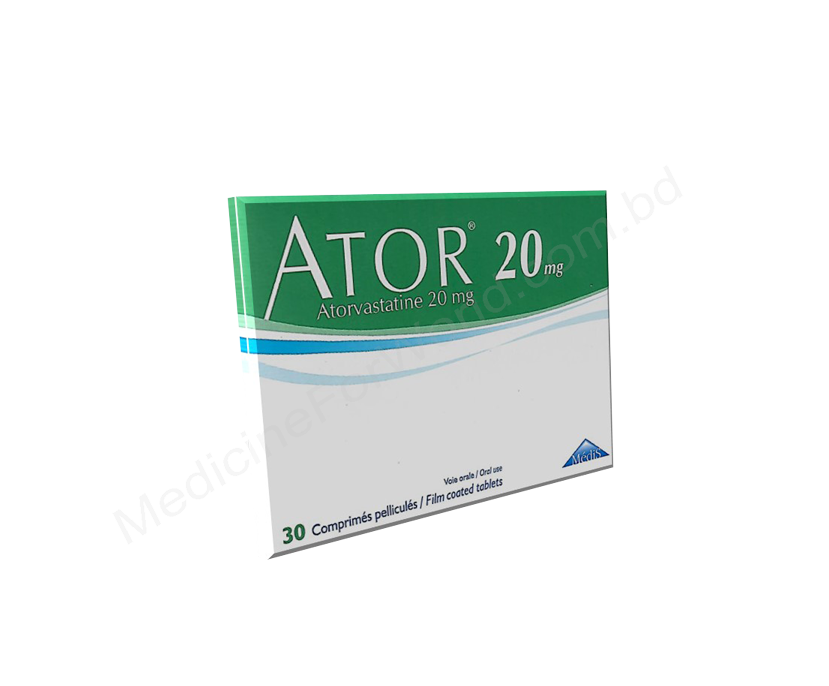 ATOR- 通用的 Atorvastatin Calcium- Sanovel pharma