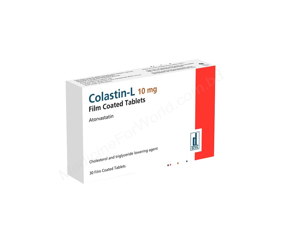 COLASTIN-L- Родовое Atorvastatin Calcium- Deva Pharma