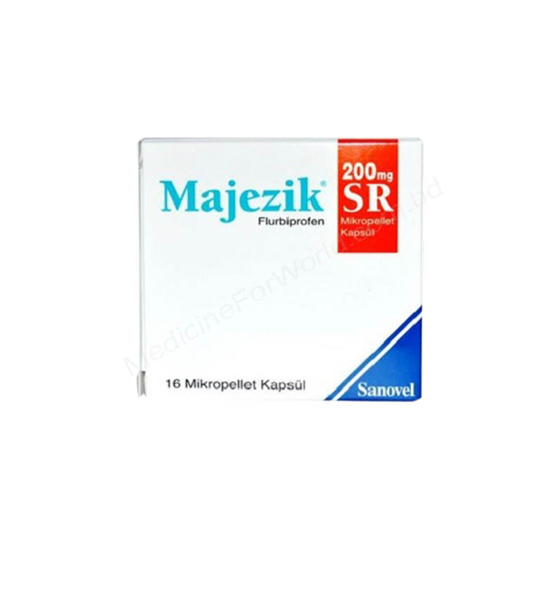 MAJEZIK SR- Родовое FLURBIPROFEN- Sanovel pharma
