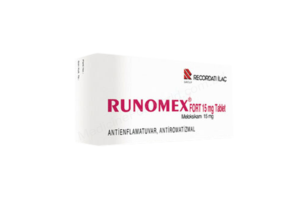 RUNOMEX FORT- Родовое MELOXICAM- RECORDATI Pharma