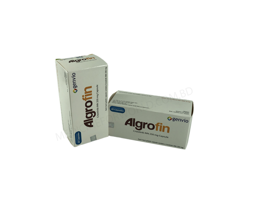 Альгрофин- Родовое Кризотиниб- Genvio Pharma