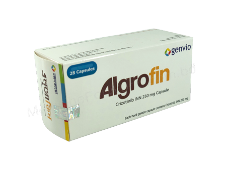 Альгрофин- Родовое Кризотиниб- Genvio Pharma