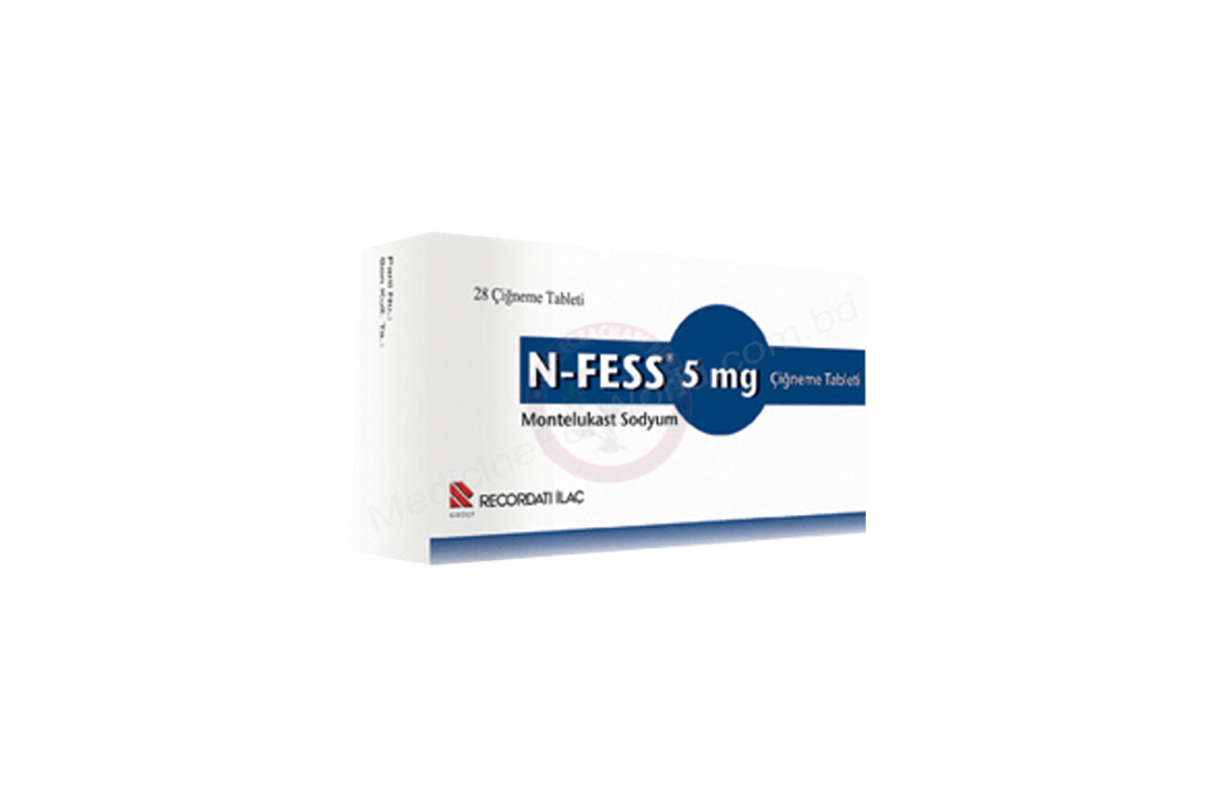 N-FESS- 通用的 MONTELUKAST- RECORDATI Pharma