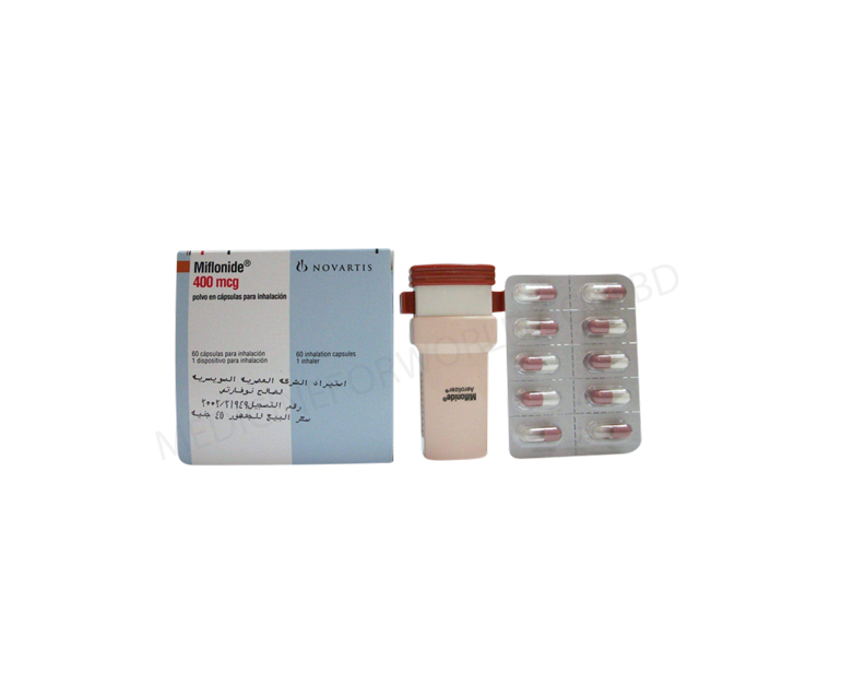 MIFLONIDE- Generic BUDESONIDE- Novartis Pharma