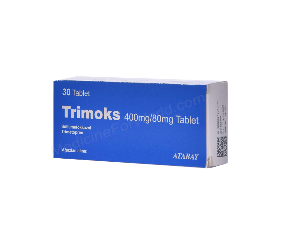 TRIMOKS- Родовое SULFAMETHOXAZOLE + TRIMETOPRIM- Atabay pharma
