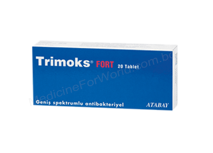 TRIMOKS FORT- Родовое SULFAMETHOXAZOLE + TRIMETOPRIM- Atabay pharma