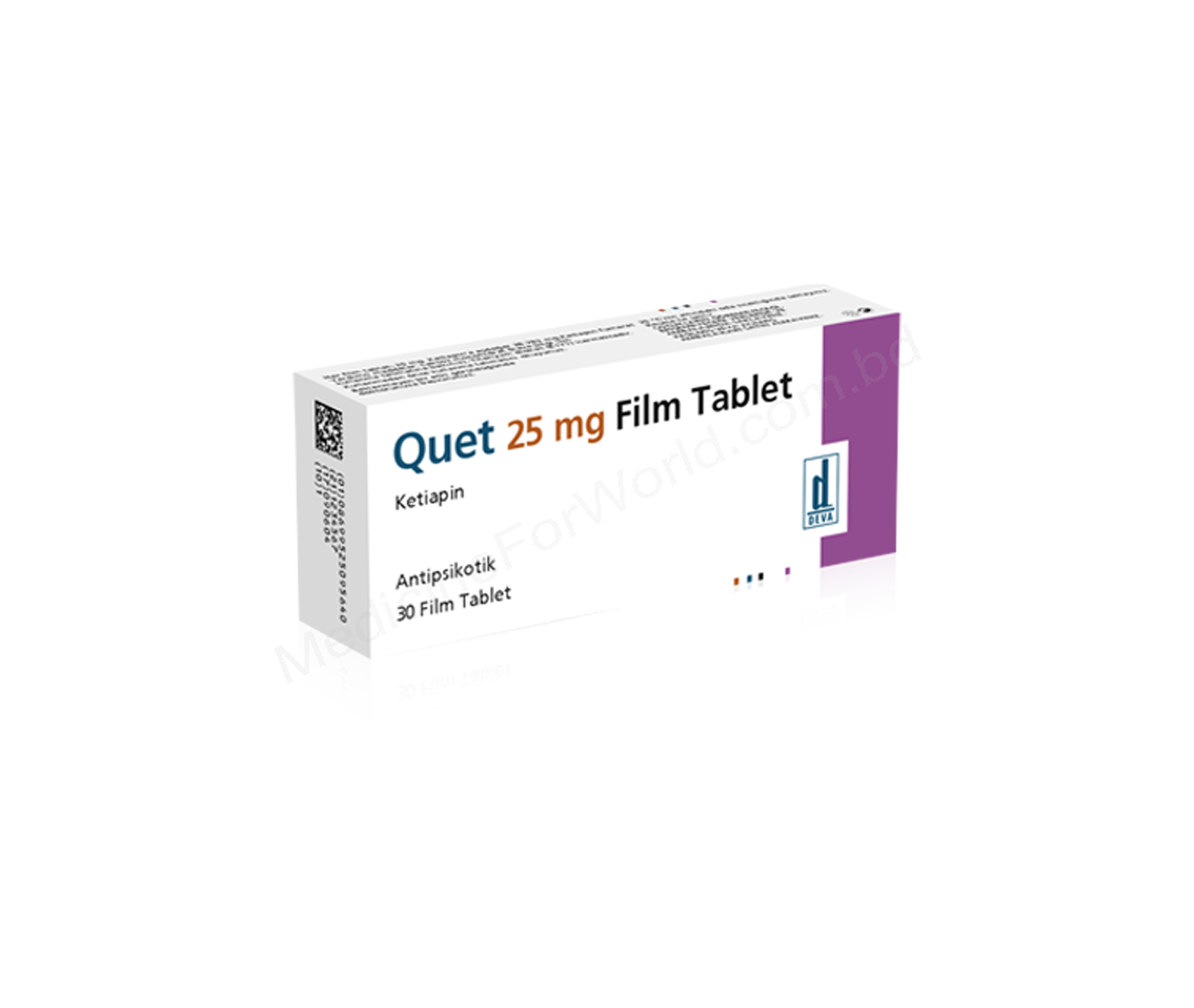 QUET- 通用的 QUETIAPINE FUMARATE- Deva Pharma