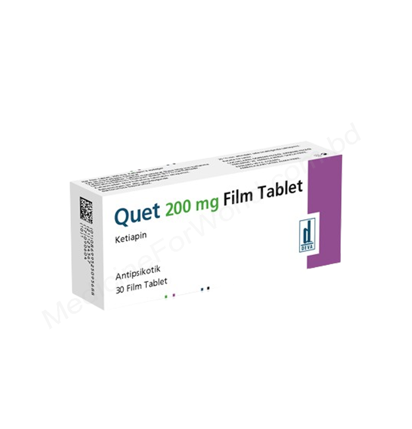 QUET- 通用的 QUETIAPINE FUMARATE- Deva Pharma