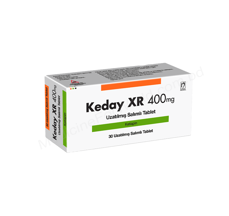 KEDAY XR- Родовое QUETIAPINE FUMARATE- Nobel pharma