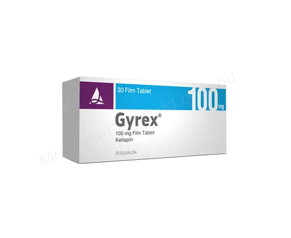 GYREX- Generic QUETIAPINE FUMARATE- Santa Pharma