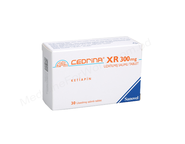 CEDRINA XR- Generic QUETIAPINE FUMARATE- Sanovel pharma