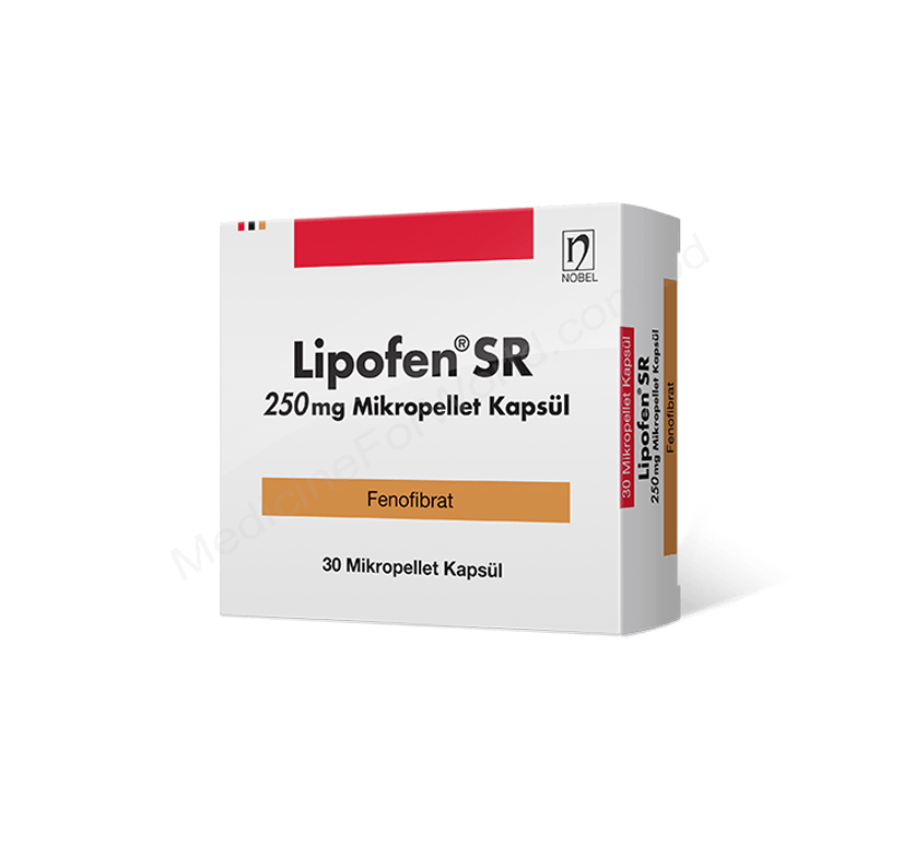 LIPOFEN- Родовое Фенофибрат- Nobel pharma