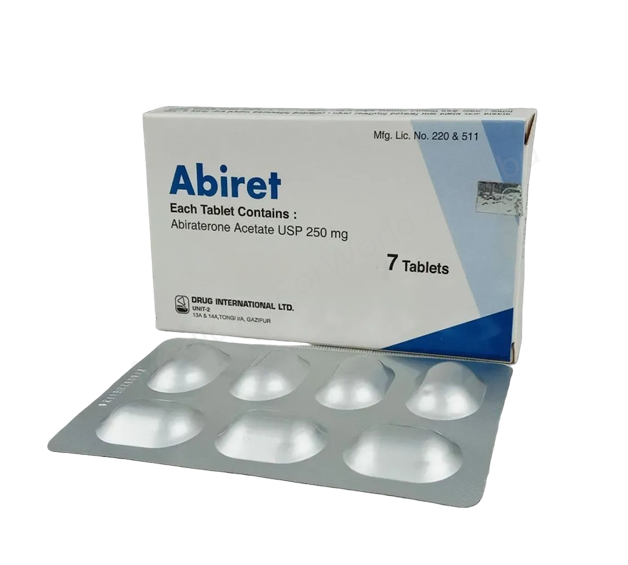 Abiret- Generic Abiraterone Acetate- Drug International Pharma