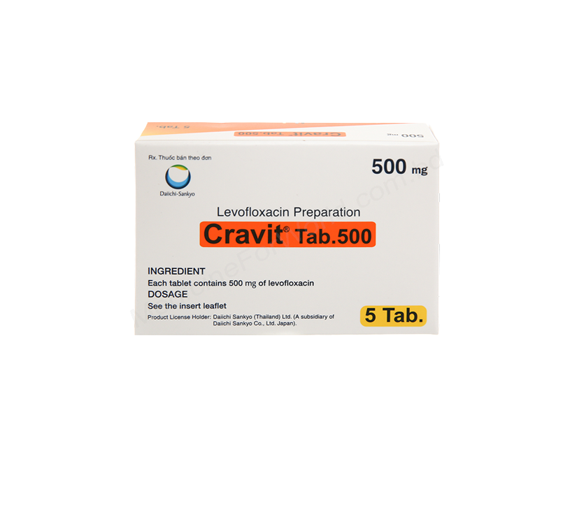 CRAVIT- Родовое Левофлоксацин- Teva Pharma