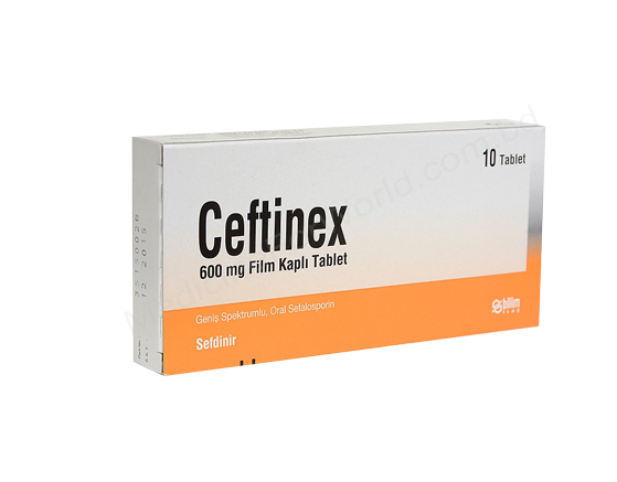 CEFTINEX- Родовое Цефдинир- BILIM Pharma
