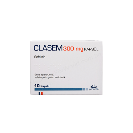 CLASEM- Родовое Цефдинир- GENERICA Pharma
