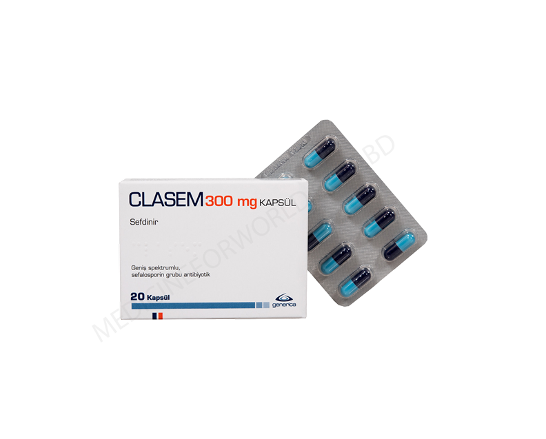CLASEM- Родовое Цефдинир- GENERICA Pharma