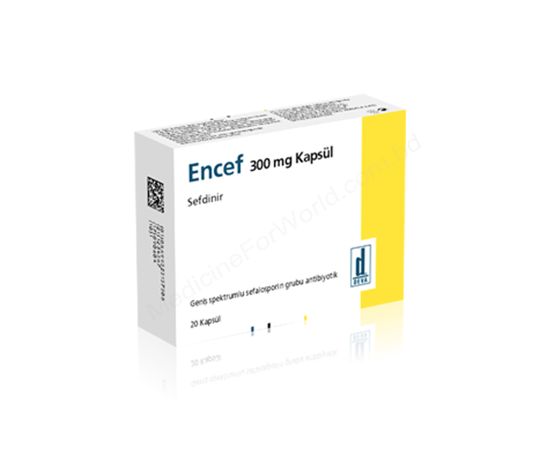 ENCEF- Родовое Цефдинир- Deva Pharma